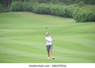 22-25 FEBRUARY 2018, Siam Country Club, Pattaya, Old Course, Thailand:Jeong Eun Lee Of Korea In Action During Honda LPGA