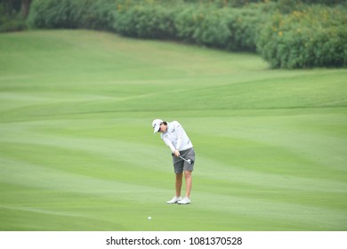 22-25 FEBRUARY 2018, Siam Country Club, Pattaya, Old Course, Thailand:Jeong Eun Lee Of Korea In Action During Honda LPGA