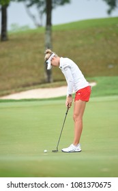 22-25 FEBRUARY 2018, Siam Country Club, Pattaya, Old Course, Thailand:Nelly KORDA Of USA In Action During Honda LPGA