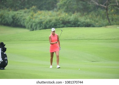 22-25 FEBRUARY 2018, Siam Country Club, Pattaya, Old Course, Thailand:Anna Nordqvist Of Sweden In Action During Honda LPGA