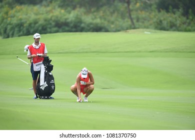 22-25 FEBRUARY 2018, Siam Country Club, Pattaya, Old Course, Thailand:Anna Nordqvist Of Sweden In Action During Honda LPGA