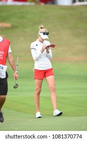 22-25 FEBRUARY 2018, Siam Country Club, Pattaya, Old Course, Thailand:Nelly KORDA Of USA In Action During Honda LPGA