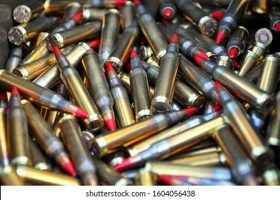 223 Caliber Tracer Rounds Of Ammunition