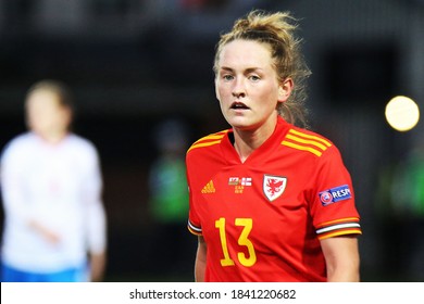 22nd October 2020. Football. UEFA Women's Euro Qualifiers. Wales V Faroe Islands. Rodney Parade, Newport, Wales.