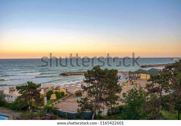 23 August 2018constanta Romania Beach Olimp Stock Photo Edit Now 1165422601