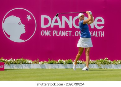 23.07.2021 The Amundi Evian Championship, Evian Golf Resort, Evian Les Bains, France. Anna Nordqvist (SWE)