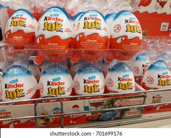 23rd August 2017.Muadzam Shah,Pahang,Malaysia. Junk Food Brand Of Kinder Joy