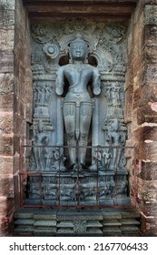 24 Jul 2007 Ruined statue of vedic Sun god Surya or Arka at Konarak Sun temple , Konarak Orissa India Unesco World Heritage site