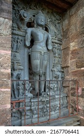 24 Jul 2007 Ruined statue of vedic Sun god Surya or Arka at Konarak Sun temple , Konarak Orissa India Unesco World Heritage site