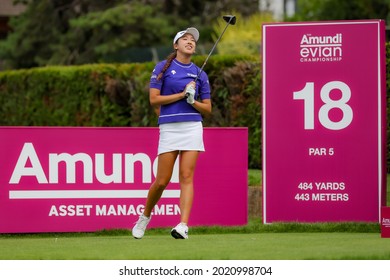 24.07.2021 The Amundi Evian Championship, Evian Golf Resort, Evian Les Bains, France.   Yealimi Noh (USA)