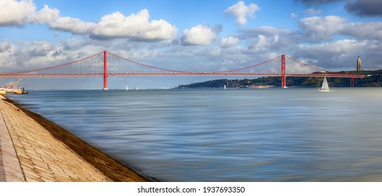 25 of April, Abril -  Bridge in Lisbon, Portugal.