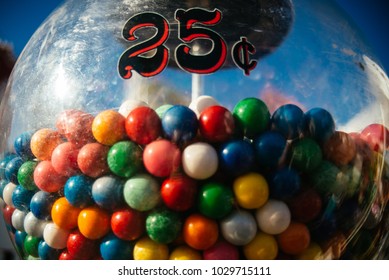 25 Cent Gumball Machine