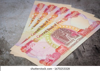 $25,000 Iraqi Dinar Note Money From Central Bank Of Iraq