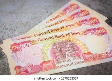 $25,000 Iraqi Dinar Note Money From Central Bank Of Iraq