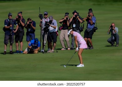 25.07.2021 The Amundi Evian Championship, Evian Golf Resort, Evian Les Bains, France. Yealimi Noh (USA)