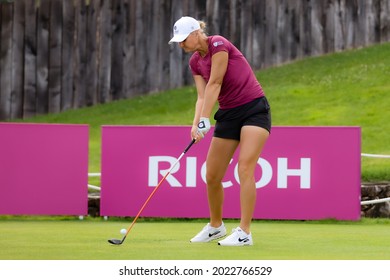 25.07.2021 The Amundi Evian Championship, Evian Golf Resort, Evian Les Bains, France. Anna Nordqvist (SWE)