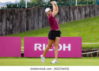 25.07.2021 The Amundi Evian Championship, Evian Golf Resort, Evian Les Bains, France. Anna Nordqvist (SWE)