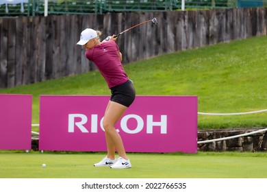 25.07.2021 The Amundi Evian Championship, Evian Golf Resort, Evian Les Bains, France. Anna Nordqvist (SWE)