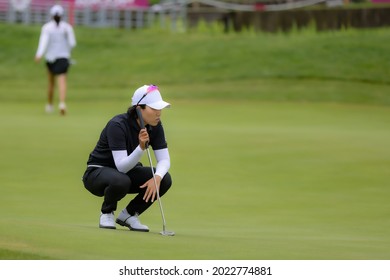 25.07.2021 The Amundi Evian Championship, Evian Golf Resort, Evian Les Bains, France. Jeong Eun Lee (KOR)