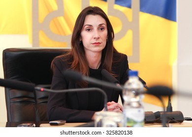 25dec2014 Eka Zgouladze First Deputy Minister Stock Photo (Edit Now ...