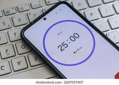 25  minute timer