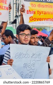 25th April 2022, Colombo-Sri Lanka:
Sri Lankan Struggle Against To The Rajapaksha Family. Power Of The Sri Lankan People. People’s Struggle 