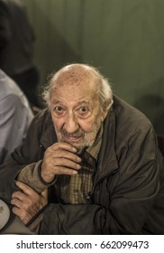 26 December 2015. Istanbul, Turkey: Famous Turkish Photojournalist Ara Guler Portrait On December 2015.