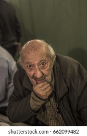 26 December 2015. Istanbul, Turkey: Famous Turkish Photojournalist Ara Guler Portrait On December 2015.