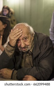 26 December 2015. Istanbul, Turkey: Famous Turkish Photojournalist Ara Guler Portrait On December 2015.