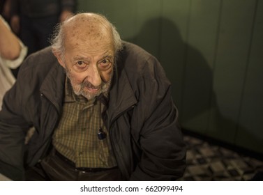 26 December 2015. Istanbul, Turkey: Famous Turkish Photojournalist Ara Guler Portrait On December 2015.