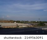 26,04,2022,Srinakarin,Bangkok,Thailand,landscape view from seacon square shopping mall parking lot