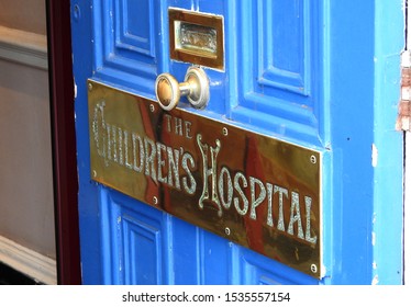 26th September 2019, Dublin, Ireland.  Temple Street Children's University Hospital, A Children's Hospital Located On Temple Street, Dublin, Ireland. 