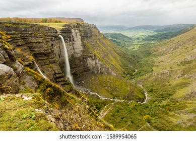 270 Meters High Waterfall El Nervion