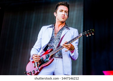 27-30 June 2019. Rock Werchter Festival, Belgium. Concert Of Miles Kane