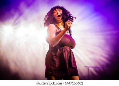 27-30 June 2019. Rock Werchter Festival, Belgium. Concert Of Mahalia