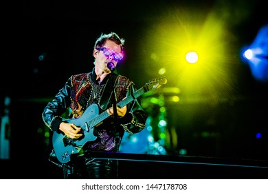 27-30 June 2019. Rock Werchter Festival, Belgium. Concert Of Muse