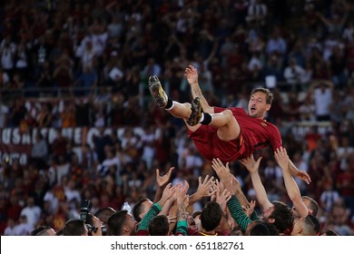 28.05.2017. Stadio Olimpico, Rome, Italy. Last Match Of Francesco Totti.