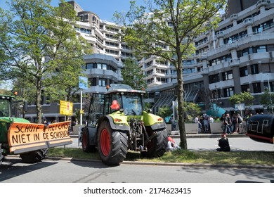 28-06-2022 The Hague,the Netherlands.Farmers Protest Against Measures To Cut Down Nitrogen Emissions. 