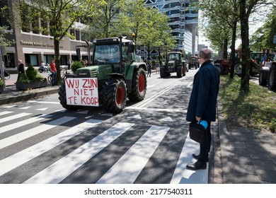 28-06-2022 The Hague,the Netherlands.Farmers Protest Against Measures To Cut Down Nitrogen Emissions. 