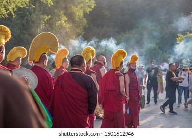 2882019 Monks Performing Religious Activities Badekar Stock Photo ...