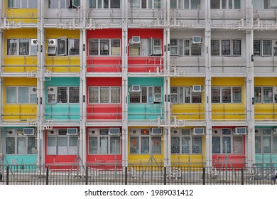 29 May 2021 Modular Social Housing Project, Nam Cheong Street, Hong Kong