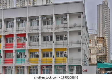 29 May 2021 Modular Social Housing Project, Nam Cheong Street, Hong Kong