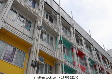 29 May 2021 Modular Social Housing Project, Nam Cheong Street, Hong Kong