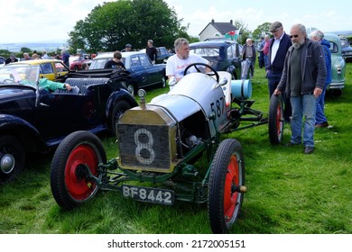 29th May 2022- A 1916 Ford Model T, Converted Into A Hotrod, Ay A Classic Car Show Near Newcastle Emlyn, Ceredigion, Wales, UK. 