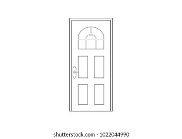 Door Drawing Images, Stock Photos & Vectors | Shutterstock