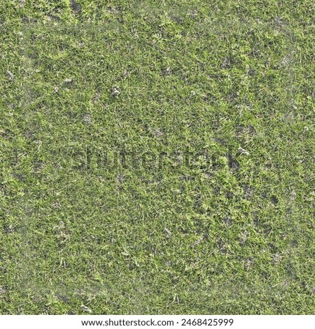 2d tileable Texture of Perfect grass green 