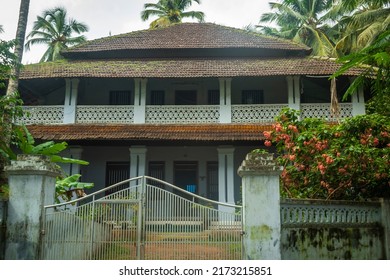 2nd August 2017, Kerala, India. An Old Kerala Traditional Bungalow Or Home From Kerala, India