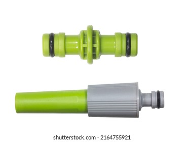 2-way hose connector and water nozzle
