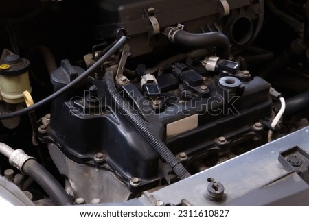 3 cylinder engine on a tiny car