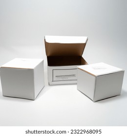 Flat White Box Open Data Charts AI-generated image 2527726881 ...